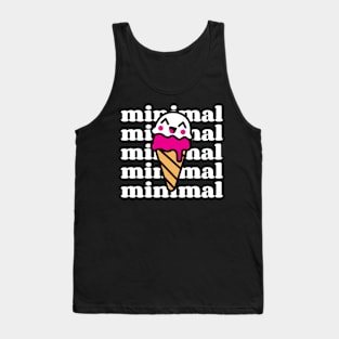 The Minimalist icecream Tank Top